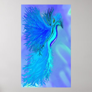 Poster Copie bleue de Phoenix