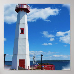 Poster Copie d'affiche d'art de phare