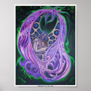 Poster Copie d'affiche de "Albtraum" A.S. Koi