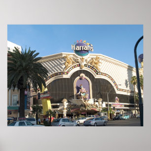Poster Copie d'affiche de photo de Las Vegas de Harrah