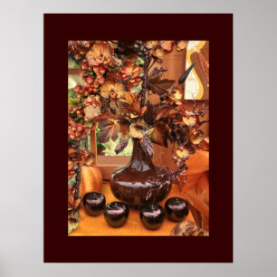Poster Copie d'affiche de récolte d'automne