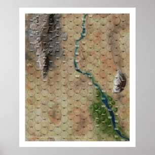 Poster Copie de carte de sortilège de "Riverbend"