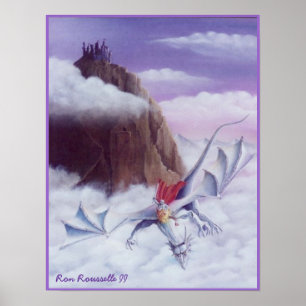 Poster Copie de cavalier de dragon