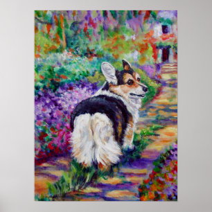 Poster Copie de corgi de Gallois de Pembroke
