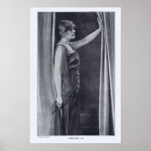 Poster Copie de Theda Bara Rotrogravure 1916