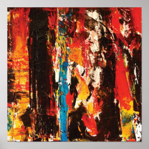 Poster Copie moderne d'art abstrait