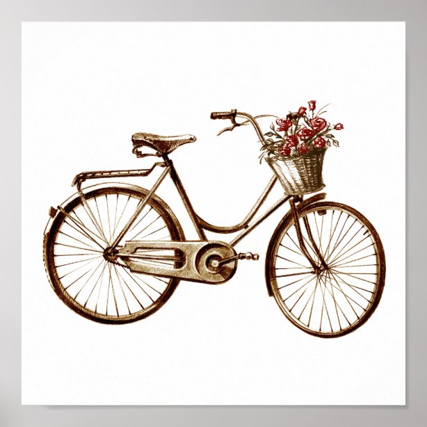 bicyclette rose avec panier