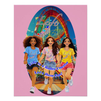 Poster Copines-Amusons-nous
