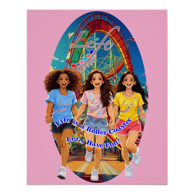 Poster Copines-Amusons-nous (Devant)