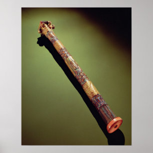 Poster Coque de Scribe pour l'écriture de roseaux