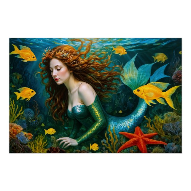 Poster "Coralyn" - Belle Sirène Mystique (Devant)