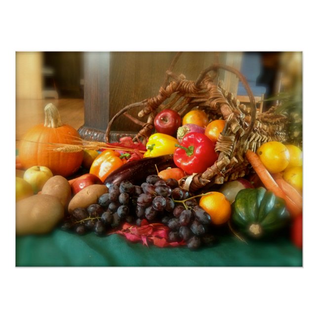 Poster Cornucopia, Corne de Plenty, (Devant)