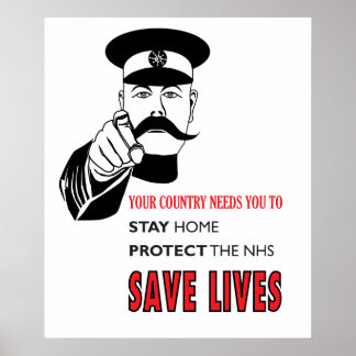 Poster Coronavirus Lord Kitchener