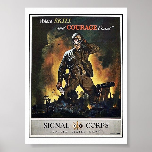 Poster Corps des signaux (Devant)