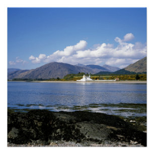 Poster Corran Lighthouse Loch Linnhe Écosse