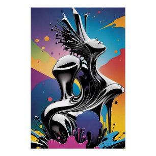 Poster Correspondance Freak - Ken Gage Surreal Art