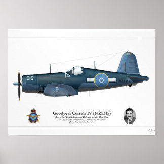 Poster Corsair IV (Osborne Hawkins)