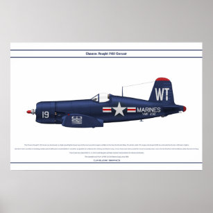 Poster Corsair USA VMF-232