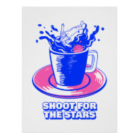 Cosmic Adventure Space Art | Astronaute Brew
