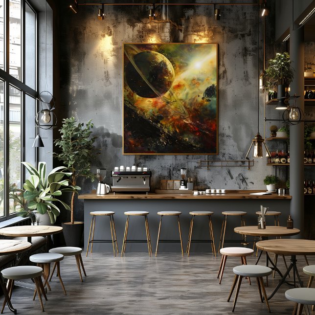 Poster Cosmos Onírico: Impresionista y Surrealista (Créateur téléchargé)