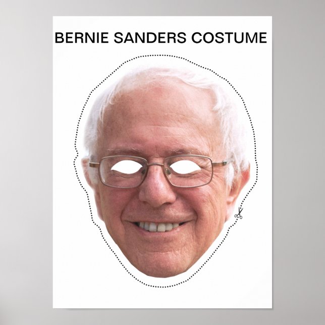 Poster Costume Bernie Sanders (Devant)