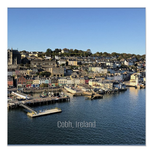 Poster Côte d'Irlande, photographie,  (Devant)