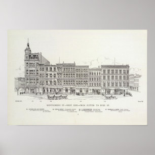 Poster Côté Ouest Sutter et Bush de Montgomery