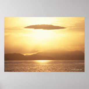 Poster Coucher de soleil
