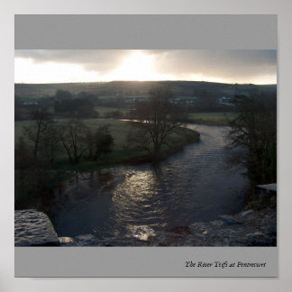 Poster Coucher de soleil de Teifi