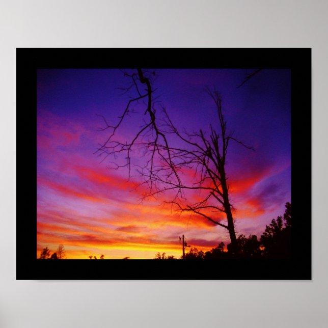 Poster Coucher de soleil du Missouri (Devant)