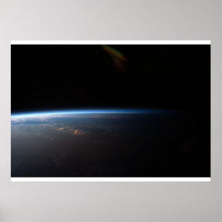 Poster Coucher de soleil sur l'Amérique du Sud