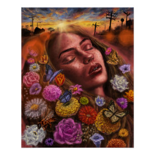 Poster Coucher du soleil