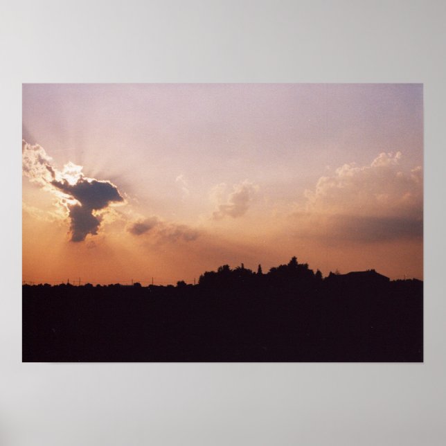 Poster Coucher du soleil (Devant)