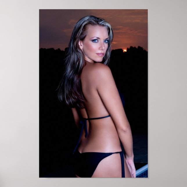 Poster Coucher du soleil (Devant)