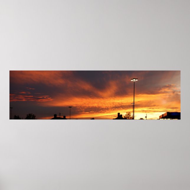 Poster Coucher du soleil (Devant)