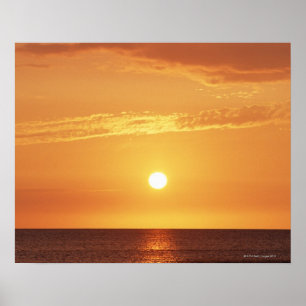 Poster Coucher du soleil