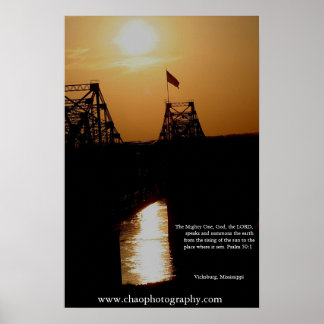 Poster Coucher du soleil
