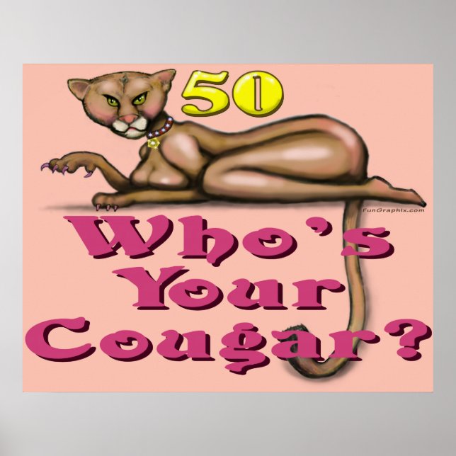 Poster Cougar à l'affiche 50 (Devant)