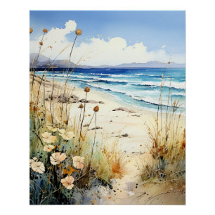 Poster Couleur d'eau Ocean Seascape