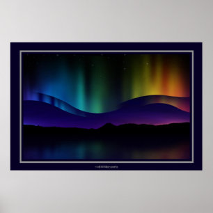 Poster Couleur du nord