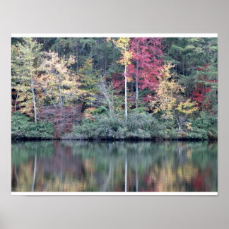 Poster Couleurs d'automne dans le Tennessee