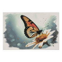 *~* Couleurs du bec Monarque Fleur papillon AP52