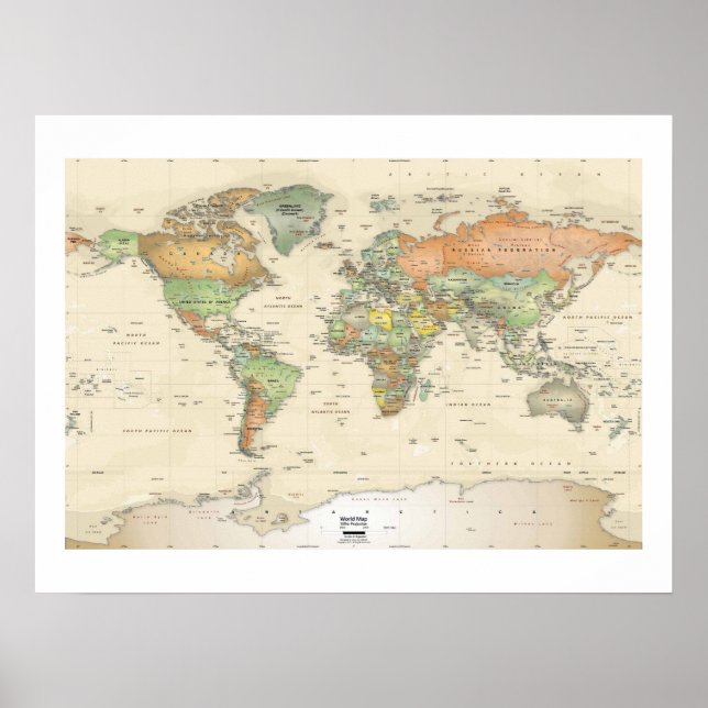 Poster - Countries Around the World (Devant)