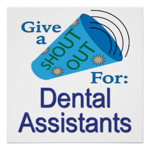 Poster Coup de chapeau aux assistantes dentaires