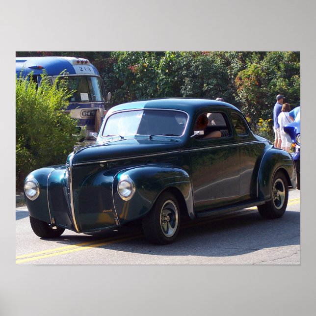 Poster Coupe Plymouth 1940 (Devant)