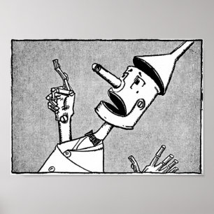 Poster Couperet de Nick l'étain Woodman