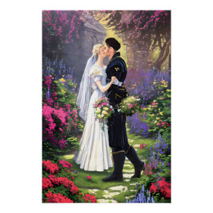 Poster Couple dans le parc-56476