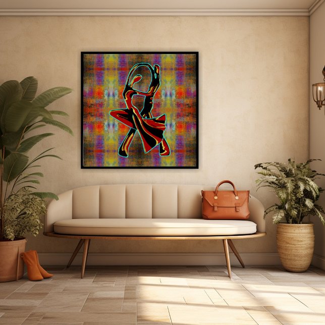 Poster Couple dansant (Créateur téléchargé)