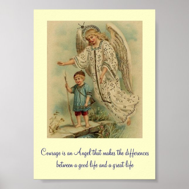 Poster Courage (Devant)