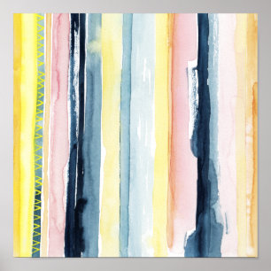 Poster Courant I de coucher du soleil